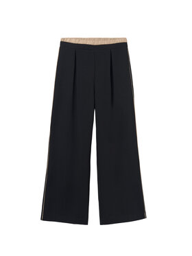 Mayoral Mayoral Παντελόνι υφασμάτινο 7581 Μαύρο Relaxed Fit