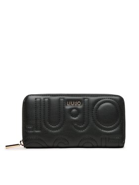Liu Jo Liu Jo Portofel Mare de Damă Ecs Xl Zip Around AF3354 E0426 Negru