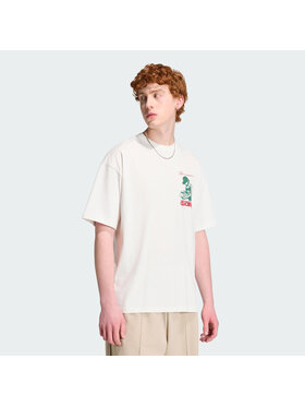 adidas adidas T-Shirt 165160 Biały Loose Fit