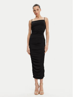MICHAEL Michael Kors MICHAEL Michael Kors Kokteilinė suknelė MS582MIH6J Juoda Slim Fit
