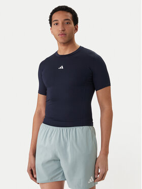 adidas adidas Тениска от техническо трико TECHFIT Compression Training JX2561 Тъмносин Slim Fit