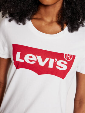 Levi's® T-shirt The Perfect Graphic Tee 17369-0053 Bijela Regular Fit