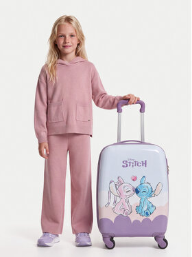 Disney Classics Disney Classics Walizka dziecięca CWBEO-ACCCS-AW26-204DCLS-S Fioletowy jasny