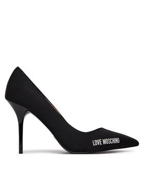 LOVE MOSCHINO LOVE MOSCHINO Pantofi cu toc subțire JA10299G1OIM0000 Negru