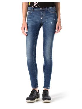 PHILIPP PLEIN PHILIPP PLEIN Jegginsy 30820 Niebieski