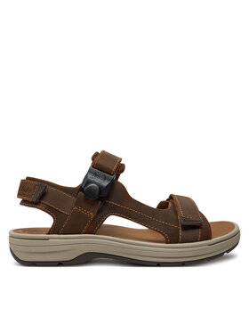 Clarks Clarks Сандали Saltway Trail 26176906 Кафяв