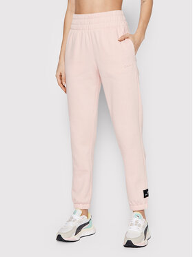 DKNY Sport DKNY Sport Spodnie dresowe DP1P2822 Różowy Regular Fit