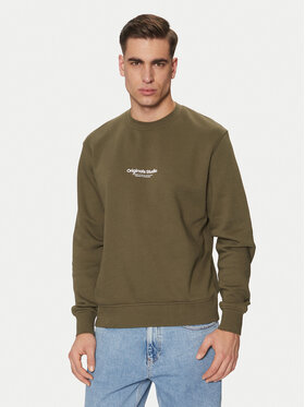 Jack&Jones Jack&Jones Džemperis ar kapuci Vesterbro 12241694 Zaļš Relaxed Fit