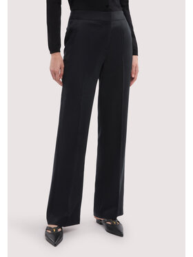 Trussardi Trussardi Pantaloni di tessuto P269A202388N033 Nero Over Fit