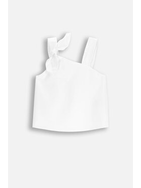 Coccodrillo Coccodrillo Bluzka WC5140501EJG-001 Biały Regular Fit