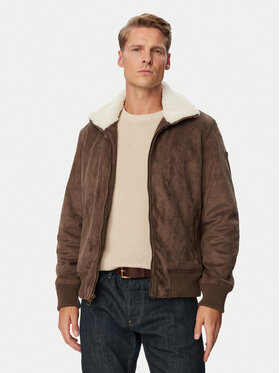 Guess Guess Kunstfellmantel M6BL41 K6733 Braun Regular Fit