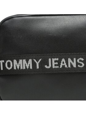 Tommy Jeans Neseser Tjm Essential Leather Washbag AM0AM11425 Crna