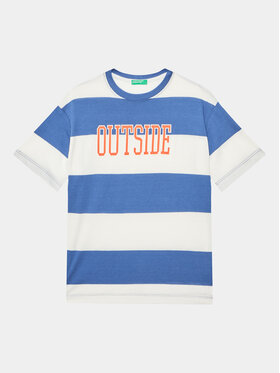 United Colors Of Benetton United Colors Of Benetton Tricou 3ZNBC10BN Albastru Regular Fit