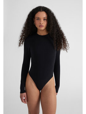 Style Republic Style Republic Body Longsleeve Czarny Curvy Fit