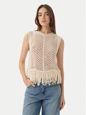 ONLY ONLY Top Kimmie 15365146 Beige Regular Fit