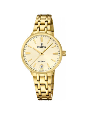 Festina Festina Zegarek F20719-2 Złoty