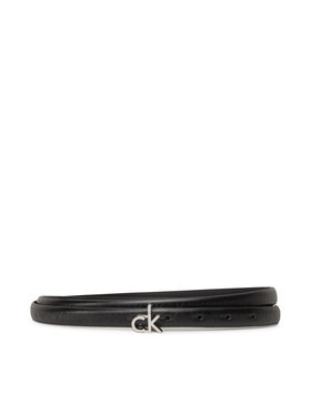 Calvin Klein Calvin Klein Damengürtel Ck Buckle Skinny Belt 1.5_Mono K60K612933 Schwarz