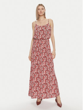 ONLY ONLY Sukienka letnia Nova 15222217 Różowy Regular Fit