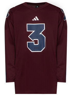 adidas adidas Тениска с дълъг ръкав Stadium Jersey KF7318 Бордо Loose Fit