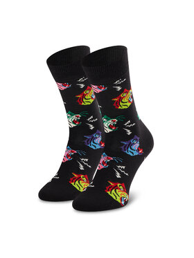 Happy Socks Happy Socks Unisex Magasszárú Zokni TIG01-9300 Fekete