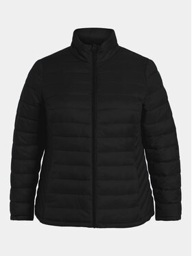 Vila Vila Pūkinė striukė 14087830 Juoda Regular Fit