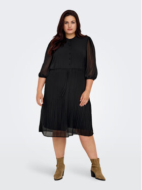 ONLY Carmakoma ONLY Carmakoma Igapäevane kleit Piona 15302029 Must Regular Fit