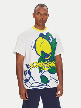 Puma Puma T-Shirt CWC Hoops x Palmeiras 631705 Weiß Regular Fit