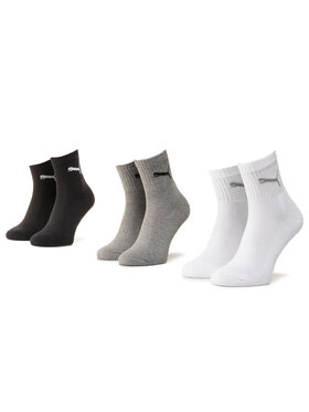 Puma Puma Zestaw 3 par wysokich skarpet unisex Key Features 906110 63 Biały