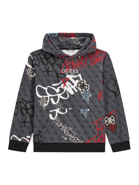 Guess Guess Bluza L5BQ04 KAD74 Szary Regular Fit