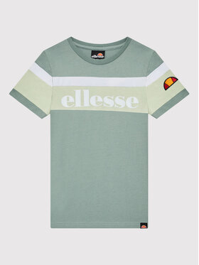 Ellesse Ellesse T-shirt Striscia S3N15322 Vert Regular Fit