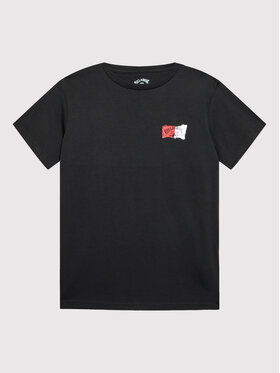 Billabong Billabong T-shirt Ripped F2SS18 BIF2 Crna Premium Fit