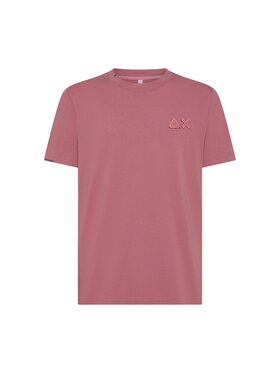 SUN68 SUN68 T-shirt q-roa-35794 Rosa Regular Fit