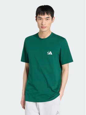 adidas adidas T-Shirt 167778 Zielony ciemny Regular Fit