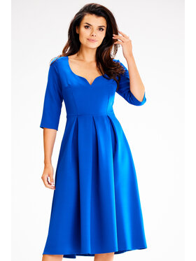 Awama Awama Abito da sera A598 Blu Basic Fit