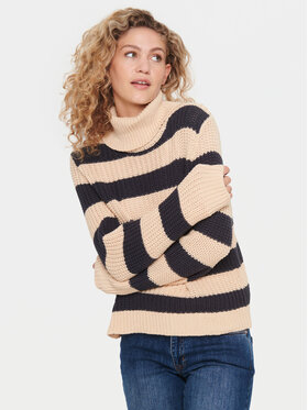 Saint Tropez Saint Tropez Pullover 30512743 Blau Loose Fit
