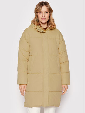 NA-KD NA-KD Pūkinė striukė 1018-007433-0005-581 Smėlio Regular Fit
