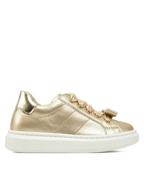 Calvin Klein Jeans Calvin Klein Jeans Sneakersy Sneaker Bassa Allacciata V1A9-83044-0220 Złoty