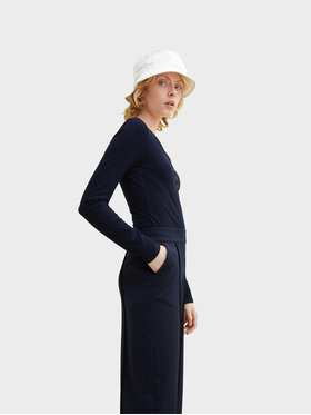 Tom Tailor Denim Tom Tailor Denim Блуза 1032829 Тъмносин Slim Fit