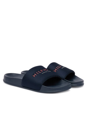 Tommy Hilfiger Tommy Hilfiger Pantoletten Hilifger Neoprene Pool Slide FM0FM05898 Dunkelblau