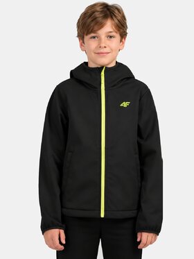 4F 4F Kurtka przejściowa 4FJWAW26TSOFM598 Czarny Active Fit