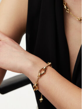 Guess Guess Bransoletka JUBB05 168JW Złoty