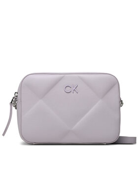Calvin Klein Calvin Klein Kabelka Re-Lock Quilt Camera Bag K60K610767 Fialová