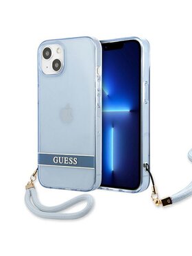 Guess Guess Etui na telefon iPhone 13 mini Błękitny
