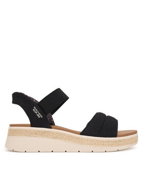 Skechers Skechers Sandały BOBS Sun Ray 114413/BLK Czarny