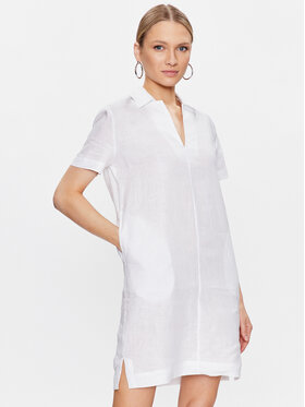 Calvin Klein Calvin Klein Φόρεμα καθημερινό K20K205604 Λευκό Regular Fit
