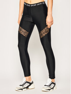 Liu Jo Sport Liu Jo Sport Legíny TA0097 J7912 Čierna Slim Fit
