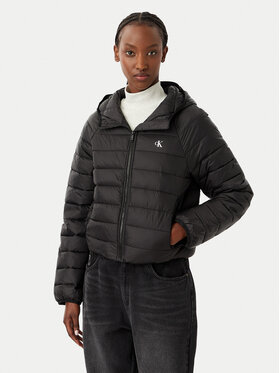 Calvin Klein Jeans Calvin Klein Jeans Μπουφάν μεταβατικό LV047G505G Μαύρο Regular Fit