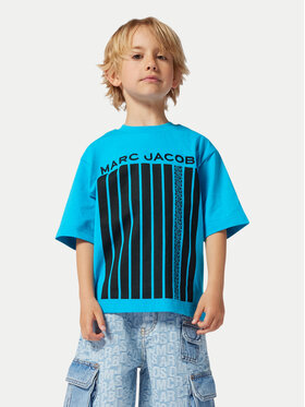Marc Jacobs Marc Jacobs T-shirt W60451 D Turchese Relaxed Fit