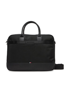 Tommy Hilfiger Tommy Hilfiger Brašna na notebook Th Nylon Travel Computer Bag AM0AM13470 Černá