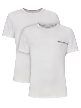 Emporio Armani Underwear Emporio Armani Underwear Komplet 2 t-shirtów EM000391 AF10779 M0082 Biały Regular Fit